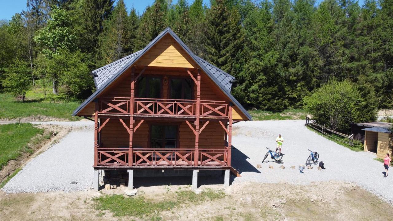 Domarka Caloroczny Dom W Bieszczadach Wetlina Extérieur photo